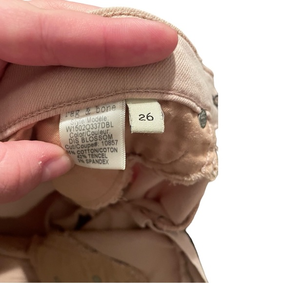 Rag & Bone Khaki Jeans Size 29 (tag says 26) - Picture 5 of 6